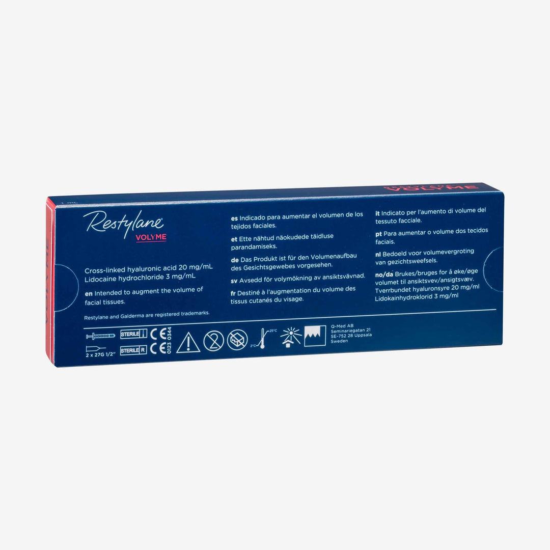 Restylane Volyme Lidocaine 1x 1,0 ml (Galderma Laboratorium GmbH) - Filler | StakonMed