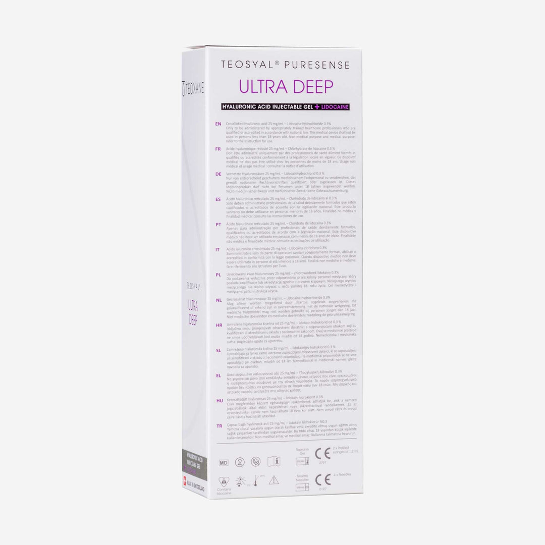 Teosyal PureSense Ultra Deep 2x 1,2 ml (MHD 10.07.2026) (TEOXANE Deutschland GmbH) - Filler | StakonMed