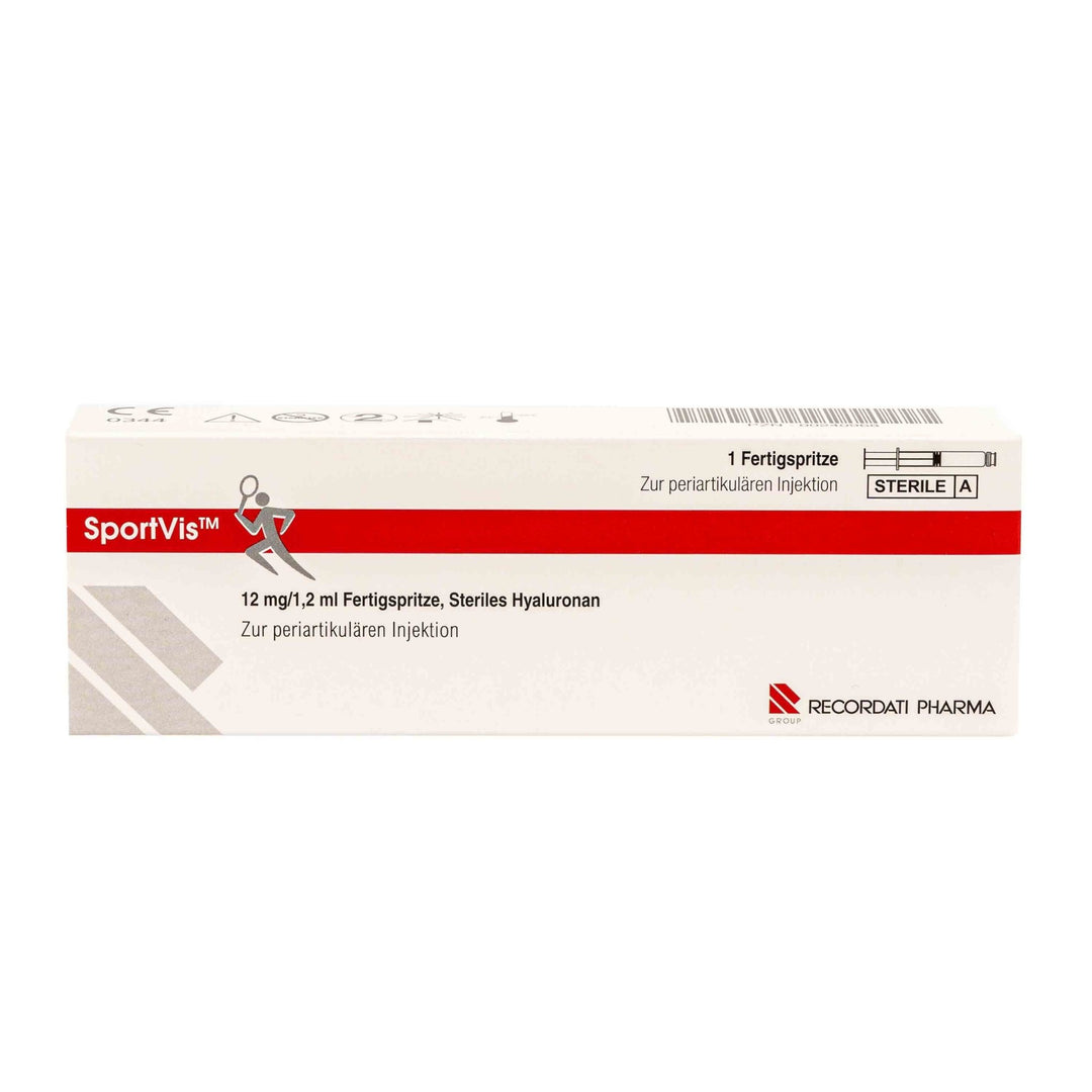 SportVis (Recordati Pharma GmbH) - Gelenkspritzen | StakonMed