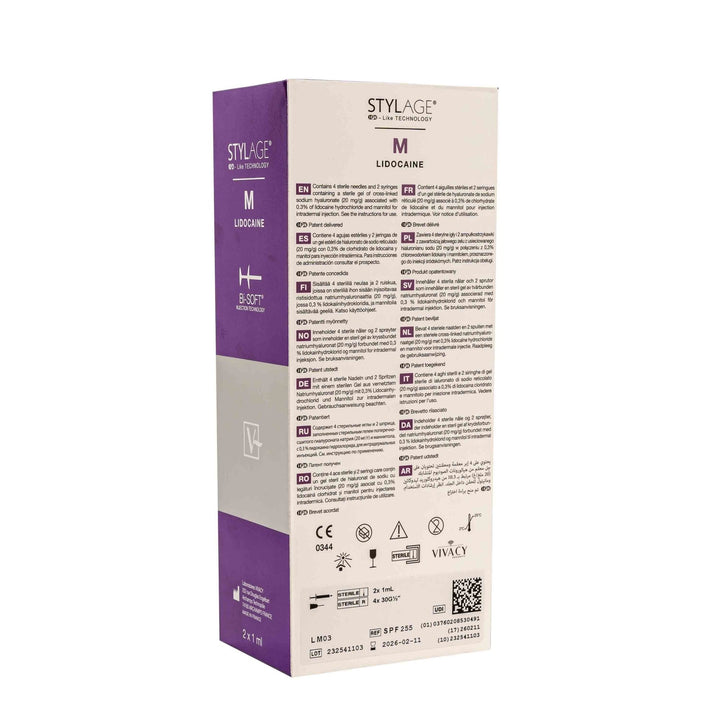 Stylage M Lidocaine Bi-Soft (VIVACY Laboratoires) - Filler | StakonMed